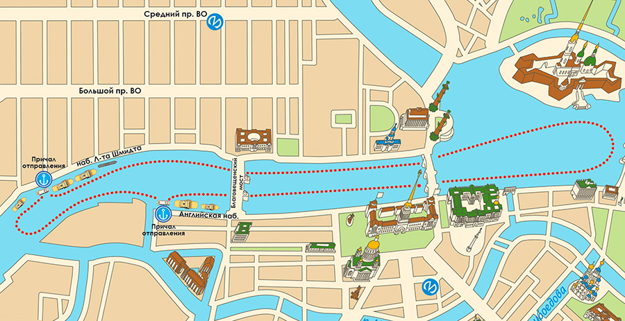 Карта Фестиваля ледоколов 2016